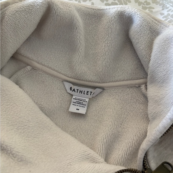 NWOT Athleta Cozy Karma Asym Pullover - Picture 4 of 5